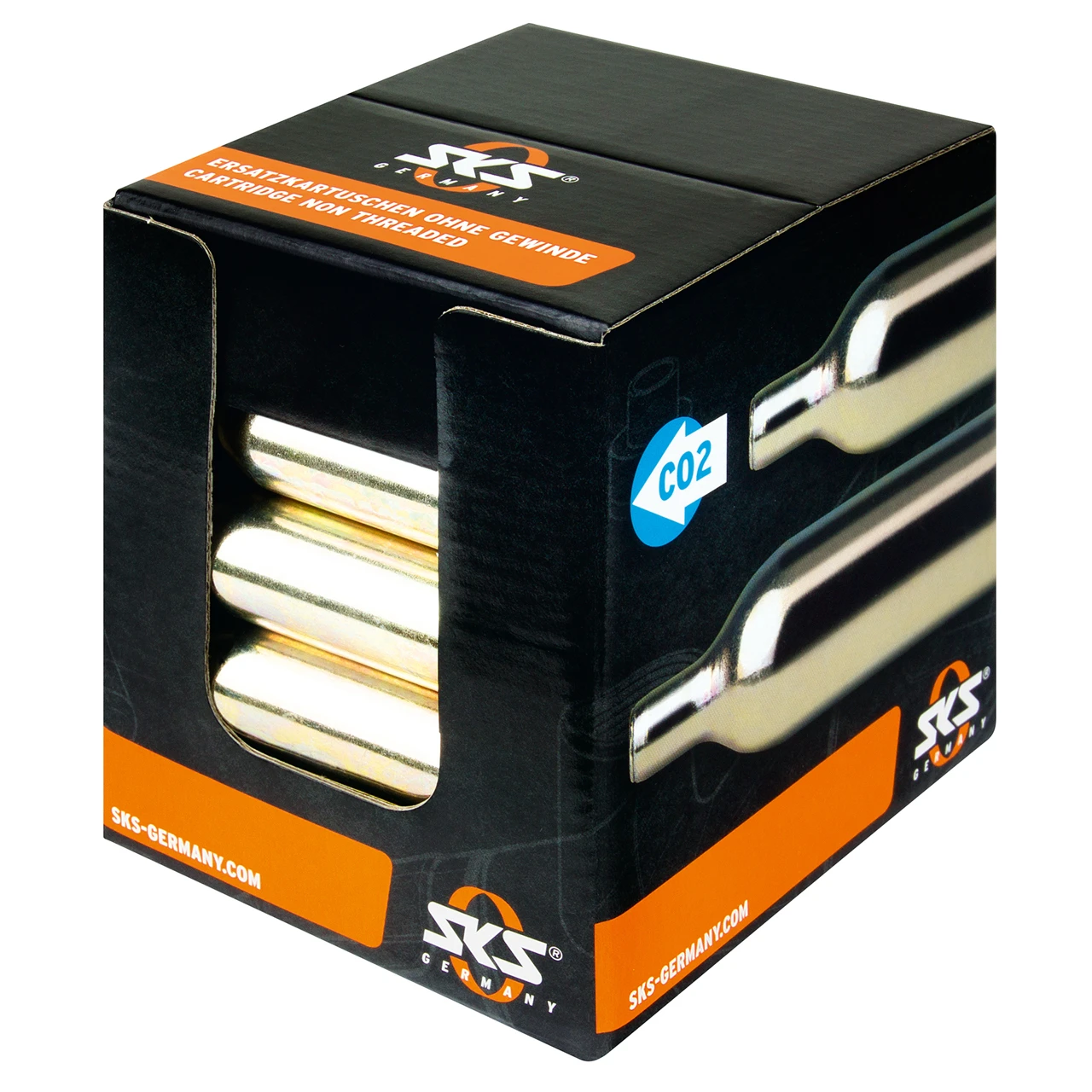 CO2-Kartuschendisplay SKS 25 Kartuschen Lose Ohne Gewinde 2 CO2-Kartuschendisplay SKS 25 Kartuschen Lose Ohne Gewinde – Bild 2