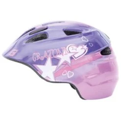 SKS Cratoni Fahrradhelm Akino Lila Pink 49-53 Cm