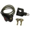 XLC Spiralkabelschloss Schwarz 6 X 1200mm