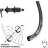Dt-swiss Rennrad Hinterrad 28 Zoll DT Swiss RR 511 Shimano 105
