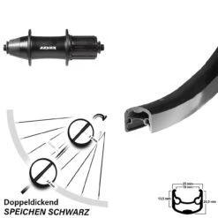 28 Zoll Hinterrad Formula OV-32 Ryde Andra 30