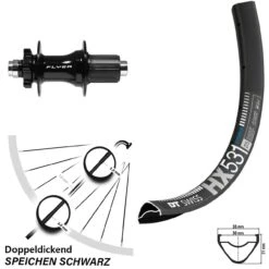 Dt-swiss Formula DHT-142 DT Swiss HX 531 MTB Laufrad 29 Zoll 6-Loch