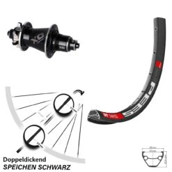 Dt-swiss 26 Zoll MTB Hinterrad DT Swiss 533 Disc Mit Sram X0 135/142 XD Nabe