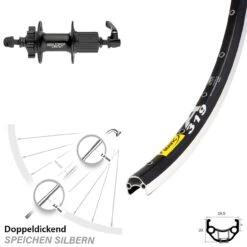 Mavic A319 28 Zoll Hinterrad Mit Shimano XT Disc 6-Loch