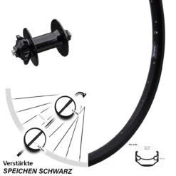 26 Zoll Vorderrad Ryde Andra 40 Disc Mit Formula DC91-V2 Nabe