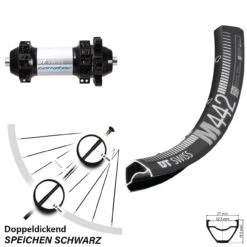 Dt-swiss Vorderrad 27,5 Zoll DT Swiss M 442 Und X-1900