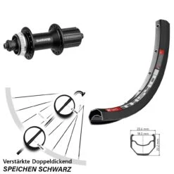 Dt-swiss Shimano FH-M4050 DT Swiss TK 540 Hinterrad 28 Zoll Centerlock