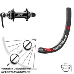 Dt-swiss DT Swiss 533 Disc Vorderrad 27,5 Zoll Mit Shimano XT Nabe