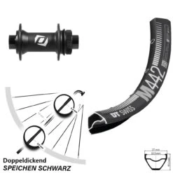 Dt-swiss Vorderrad 27,5 Zoll DT Swiss M 442 Formula CL-71
