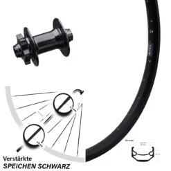 Vorderrad 27,5 Zoll Ryde Andra 40 Disc 15 Mm Steckachse Formula DHDC-71