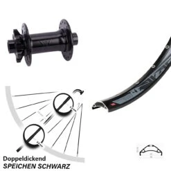 Formula Boost Rodi Tryp35 Vorderrad 27,5+ Zoll Für 6-Loch