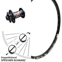 DT Swiss 350 Mach 1 Magma Vorderrad 26 Zoll 15x100 Mm