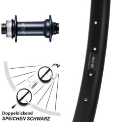 29 Zoll Vorderrad Shimano SLX Boost Ryde Rival 30