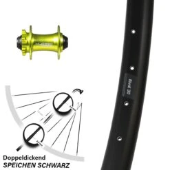29 Zoll Vorderrad XLC Evo Ryde Rival 30 Disc Für Steckachse