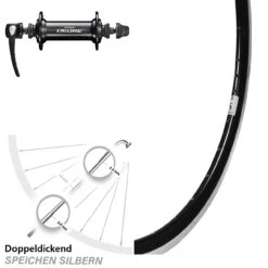 28 Zoll Laufrad Ryde Dutch 19 Shimano Deore HB-T610