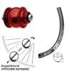 Dt-swiss Vorderes Laufrad 28, 29 Zoll DT Swiss GR 531 Son 28-12 Centerlock