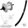 28 Zoll Nabendynamo Vorderrad Shimano Nexus DH-C3000-1N Ryde Andra 20