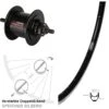 Nabendynamo Vorderrad 28 Zoll Shimano Nexus DH-C3000-1N Ryde Andra 20