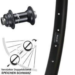 Vorderrad Ryde Rival 30 Shimano Deore XT HB-M8110 Nabe 15x100 Mm 29 Zoll