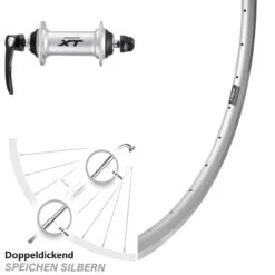 Ryde X-Plorer Vorderrad 28 Zoll Mit Shimano Deore XT HB-T780 Nabe