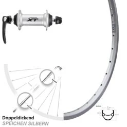 28 Zoll Vorderrad Shimano Deore XT HB-T780 Ryde ZAC 421