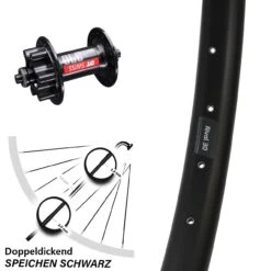 Ryde Rival 30 Vorderrad 29 Zoll Mit DT Swiss 370 Nabe 5/100 Mm