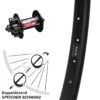 27,5 Zoll Vorderrad Ryde Rival 30 Disc Und DT Swiss 370 Nabe