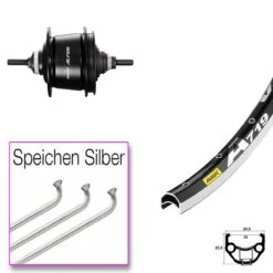 Hinterrad Fahrrad 28 Zoll Mavic A719 Shimano Alfine 8-Gang