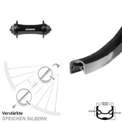 28 Zoll Laufrad Formula ZZYZX Ryde Andra 30