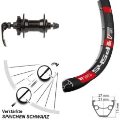 Dt-swiss 29 Zoll Vorderrad DT Swiss 545 Mit Novatec 5/100 Mm Schnellspanner