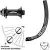 Dt-swiss Shimano Deore HB-M618 Boost 15/110 Mm DT Swiss HX 491 Vorderrad 29 Zoll Centerlock