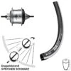 Dt-swiss 28 Zoll DT Swiss RR 511 RB Hinterrad Shimano Alfine Silbern SG-S7001 11-Gang