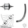 Dt-swiss 28 Zoll DT Swiss R-500 Hinterrad Shimano Alfine Silbern 11-Gang SG-S7001