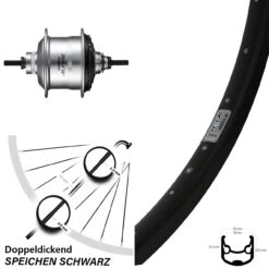 Hinterrad Shimano Alfine 11-Gang Ryde Andra 30 28 Zoll