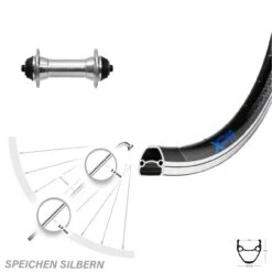 28 Zoll Laufrad Exal XP 19