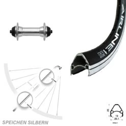 28 Zoll Vorderrad Rodi Airline 1