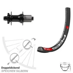 Dt-swiss Formula DHG-142 DT Swiss 533 D Hinterrad 29 Zoll Für 6-Loch