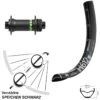 Dt-swiss 27,5+ Zoll Vorderrad Formula CL-811 Boost Syncros DT Swiss H 612 Centerlock 15/110 Mm