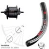 Dt-swiss Vorderes Rad Mit Nabendynamo Shimano Nexus DH-C3000-3N DT Swiss 535 26 Zoll