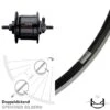 28 Zoll Vorderes Rad Mit Nabendynamo Ryde Andra 35 Shimano Nexus DH-C3000-3N Schwarz
