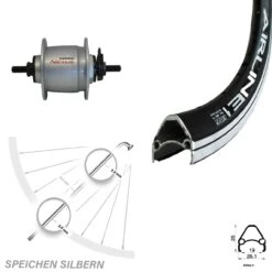 Shimano DH-C6000-1N Rodi Airline Vorderrad 28 Zoll