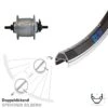 26 Zoll Nabendynamo Vorderrad Exal ZX19 Shimano Nexus DH-C6000-1N