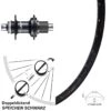 27,5 Zoll Hinterrad Rodi Ready 30 Boost Shimano Deore XT FH-M8110 Nabe 12-fach Centerlock