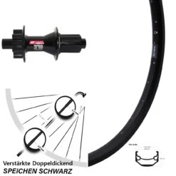 Ryde Andra 40 Disc Hinterrad 28-29 Zoll Mit DT Swiss 370