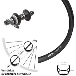 Shimano XT Ryde Andra 321 Vorderrad 27,5 Zoll Für Centerlock