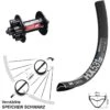 Dt-swiss 29 Zoll Vorderrad DT Swiss 370 Und HX 531 6-Loch Schnellspanner