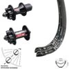 Dt-swiss Laufradsatz 29 Zoll H 552 DT Swiss 370 Schnellspanner 6-loch Shimano 8-11 Fach