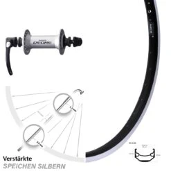 27,5 Zoll Laufrad Ryde Andra 40 Mit Shimano Deore HB-M590