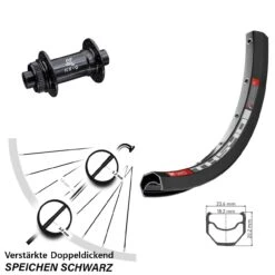 Dt-swiss DT Swiss TK 540 Vorderrad 28 Zoll Mit KX-G Nabe Steckachse 15x100 Mm