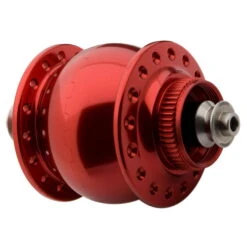 Son 28-SL Nabendynamo Disc Centerlock Rot Eloxiert Steckerlos